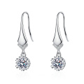 Brilliant Jewelry Wedding Earrings 925 Silver CZ Earring